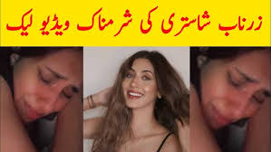 Pakistani TikToker Zarnab Shastri leaks, Zarnab Shastri full mms, Zarnab Shastri Viral Video 2025