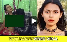 bangladeshi viral video: riya barde video viral video link, riya arvind barde viral video