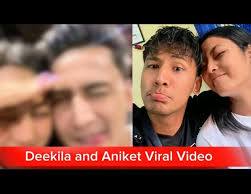 deekila and aniket viral video original, deekila sherpa viral video 5.58 link, khushi thakor viral video